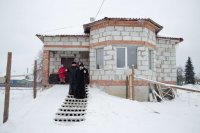 Рабочая поездка в строящиеся храмы Гомельской епархии