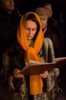 Вечернее богослужение с чтением акафиста нараспев