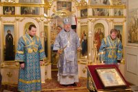 Божественная литургия в криптовом храме Свято-Петро-Павловском кафедрального собора Божественная литургия в криптовом храме Свято-Петро-Павловском кафедрального собора