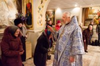 Божественная литургия в криптовом храме Свято-Петро-Павловском кафедрального собора Божественная литургия в криптовом храме Свято-Петро-Павловском кафедрального собора