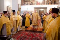 Божественная литургия в день памяти св. блг. кн. Александра Невского