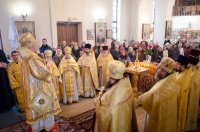 Божественная литургия в день памяти св. блг. кн. Александра Невского
