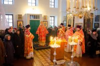 Божественная литургия в день памяти св. вмц. Екатерины