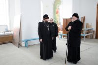 Рабочий визит в храм Успения Пресвятой Богородицы д. Черетянка Рабочий визит в храм Успения Пресвятой Богородицы д. Черетянка