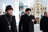 Рабочий визит в храм Успения Пресвятой Богородицы д. Черетянка Рабочий визит в храм Успения Пресвятой Богородицы д. Черетянка