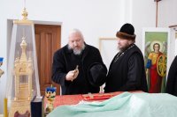 Рабочий визит в храм Успения Пресвятой Богородицы д. Черетянка Рабочий визит в храм Успения Пресвятой Богородицы д. Черетянка