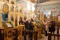 Божественная литургия в день Отдания праздника Введения во храм Пресвятой Богородицы