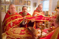 Божественная литургия в день памяти сщмч. Кронида