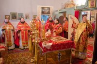 Божественная литургия в день памяти сщмч. Кронида