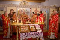 Божественная литургия в день памяти сщмч. Кронида