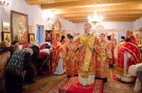 Божественная литургия в день памяти сщмч. Кронида
