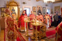 Божественная литургия в день памяти сщмч. Кронида