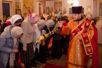 Божественная литургия в день памяти сщмч. Кронида