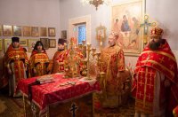 Божественная литургия в день памяти сщмч. Кронида