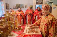 Божественная литургия в день памяти сщмч. Кронида