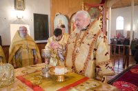 Божественная литургия в храме свт. Николая Чудотворца г.п. Василевичи