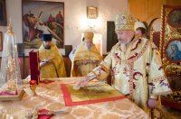 Божественная литургия в храме свт. Николая Чудотворца г.п. Василевичи