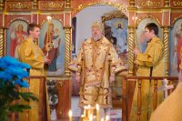 Божественная литургия в храме свт. Николая Чудотворца г.п. Василевичи