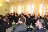 В Свято-Никольском мужском монастыре г.Гомеля прошла Пастырская конференция