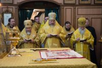 В ДЕНЬ ПАМЯТИ АПОСТОЛА АНДРЕЯ ПЕРВОЗВАННОГО В СВЯТО-ДУХОВОМ КАФЕДРАЛЬНОМ СОБОРЕ ГОРОДА МИНСКА СОСТОЯЛОСЬ СОБОРНОЕ АРХИЕРЕЙСКОЕ БОГОСЛУЖЕНИЕ