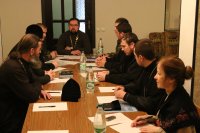 Заседание коллегии отдела по взаимодействию Гомельской епархии  с Вооруженными  Силами и правоохранительными органами