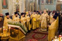 Всенощное бдение в канун Недели 26-й по Пятидесятнице, дня памяти прп. Саввы Освященного