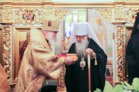 В МИНСКЕ МОЛИТВЕННО ОТМЕТИЛИ ДЕНЬ ТЕЗОИМЕНИТСТВА МИТРОПОЛИТА ФИЛАРЕТА