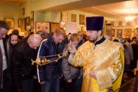 Божественная литургия в день памяти прп. Саввы Освященного Божественная литургия в день памяти прп. Саввы Освященного