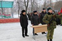 Военная присяга в ВЧ 5525