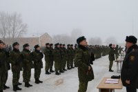 Военная присяга в ВЧ 5525