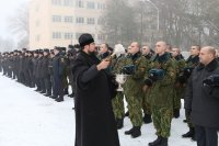 Военная присяга в ВЧ 5525