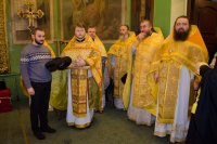 Божественная литургия в день памяти святителя и чудотворца Николая, архиепископа Мирликийского