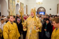 Божественная литургия в день памяти святителя и чудотворца Николая, архиепископа Мирликийского