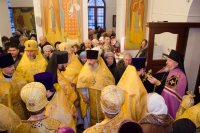 Божественная литургия в день памяти святителя и чудотворца Николая, архиепископа Мирликийского