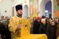 Божественная литургия в день памяти святителя и чудотворца Николая, архиепископа Мирликийского