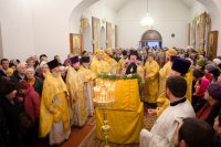 Божественная литургия в день памяти святителя и чудотворца Николая, архиепископа Мирликийского
