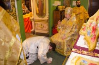 Божественная литургия в день памяти святителя и чудотворца Николая, архиепископа Мирликийского