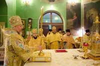 Божественная литургия в день памяти святителя и чудотворца Николая, архиепископа Мирликийского