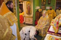 Божественная литургия в день памяти святителя и чудотворца Николая, архиепископа Мирликийского