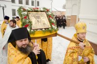 Божественная литургия в день памяти святителя и чудотворца Николая, архиепископа Мирликийского