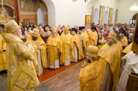 Божественная литургия в день памяти святителя и чудотворца Николая, архиепископа Мирликийского