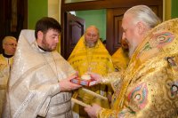 Божественная литургия в день памяти святителя и чудотворца Николая, архиепископа Мирликийского