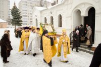 Божественная литургия в день памяти святителя и чудотворца Николая, архиепископа Мирликийского