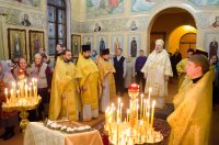 Божественная литургия в день памяти свт. Амвросия епископа Медиоланского