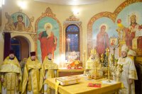 Божественная литургия в день памяти свт. Амвросия епископа Медиоланского