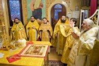 Божественная литургия в день памяти свт. Амвросия епископа Медиоланского