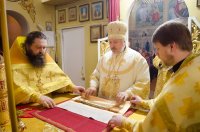 Божественная литургия в день памяти свт. Амвросия епископа Медиоланского