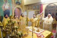 Божественная литургия в день памяти свт. Амвросия епископа Медиоланского