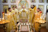 Божественная литургия в день памяти свт. Амвросия епископа Медиоланского