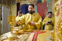 Божественная литургия в день памяти свт. Амвросия епископа Медиоланского